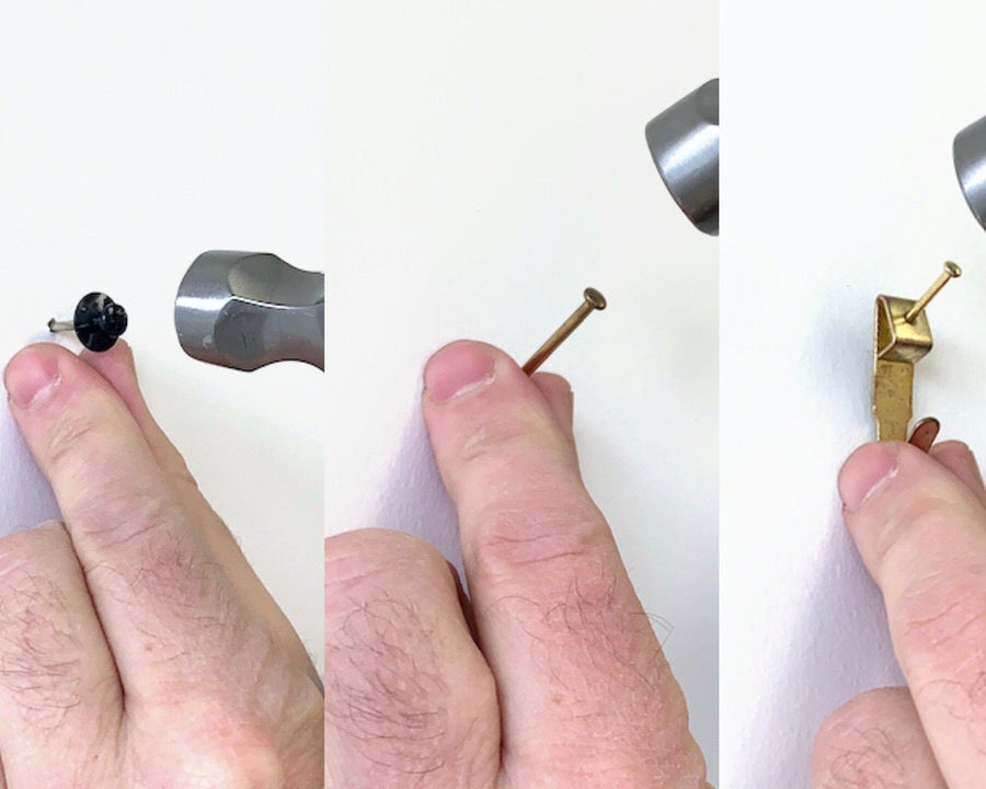 How to use Hang & Level™ with different nails and picture hooks